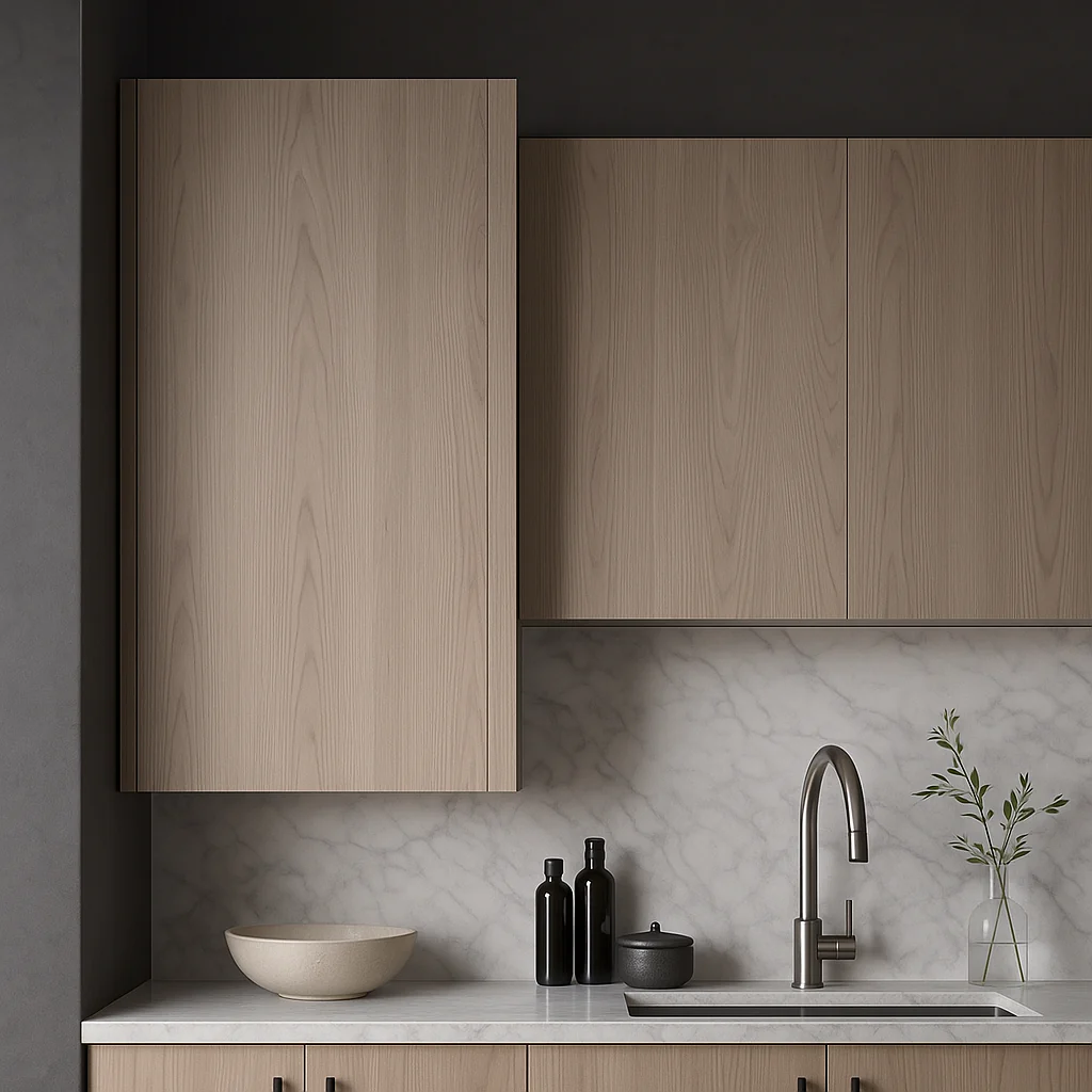 Cambridge Grey Nordic Wall Kitchen Cabinet - 21 x 30 in. - Image 2