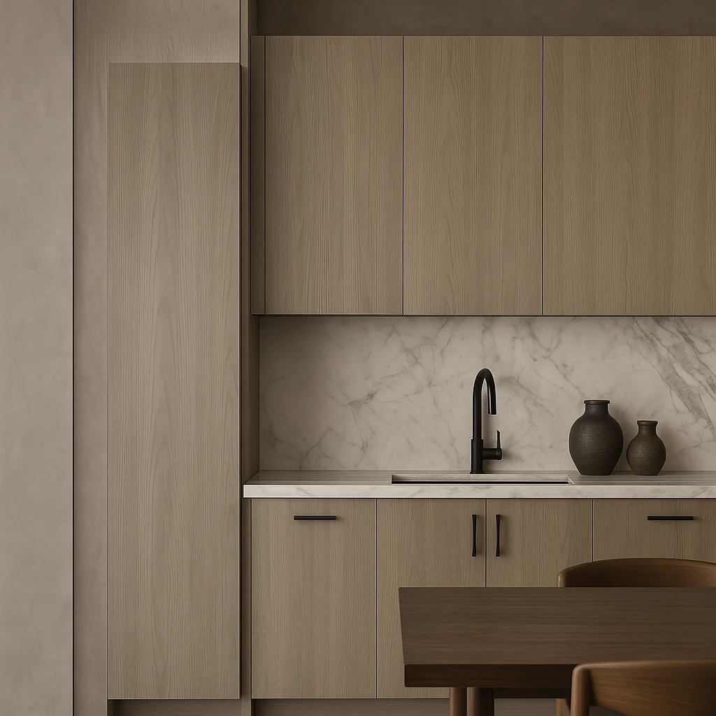 Cambridge Grey Nordic Wall Kitchen Cabinet, 21 x 42 in. - Image 3