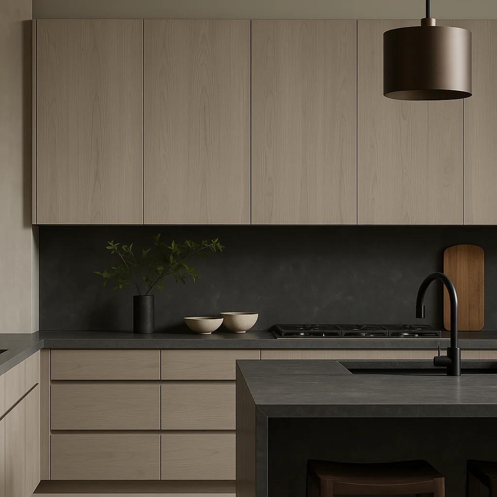 Cambridge Grey Nordic Wall Kitchen Cabinet - 24 x 30 in. - Image 2