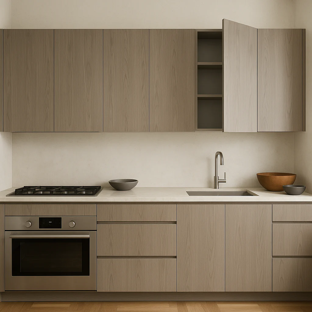 Cambridge Grey Nordic Wall Kitchen Cabinet - 24 x 30 in. - Image 3
