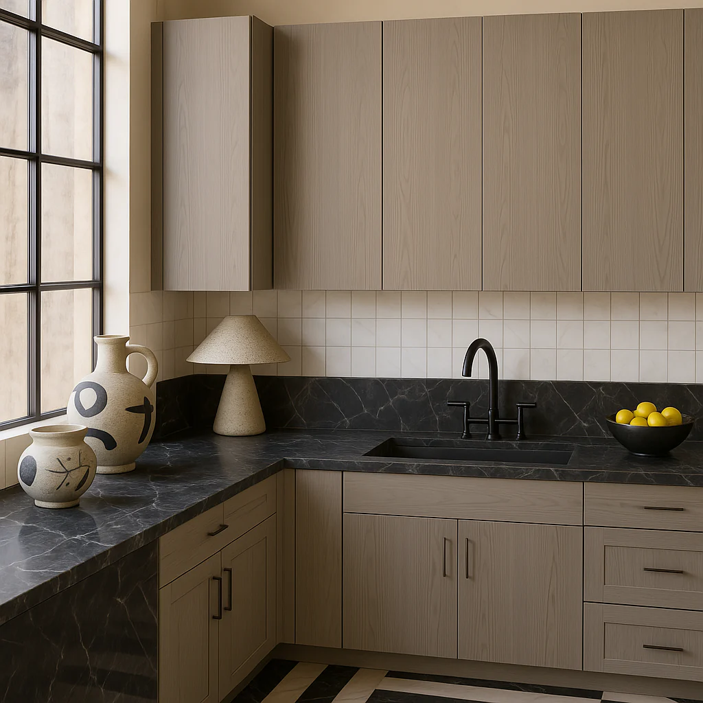 Cambridge Grey Nordic Wall Kitchen Cabinet, 9 x 30 in. - Image 4