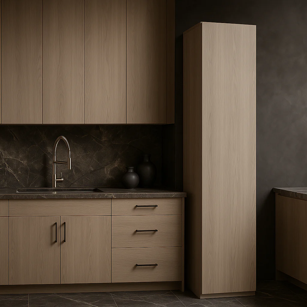 Cambridge Grey Nordic Wall Kitchen Cabinet - Quick Assemble, Modern Style - Image 3