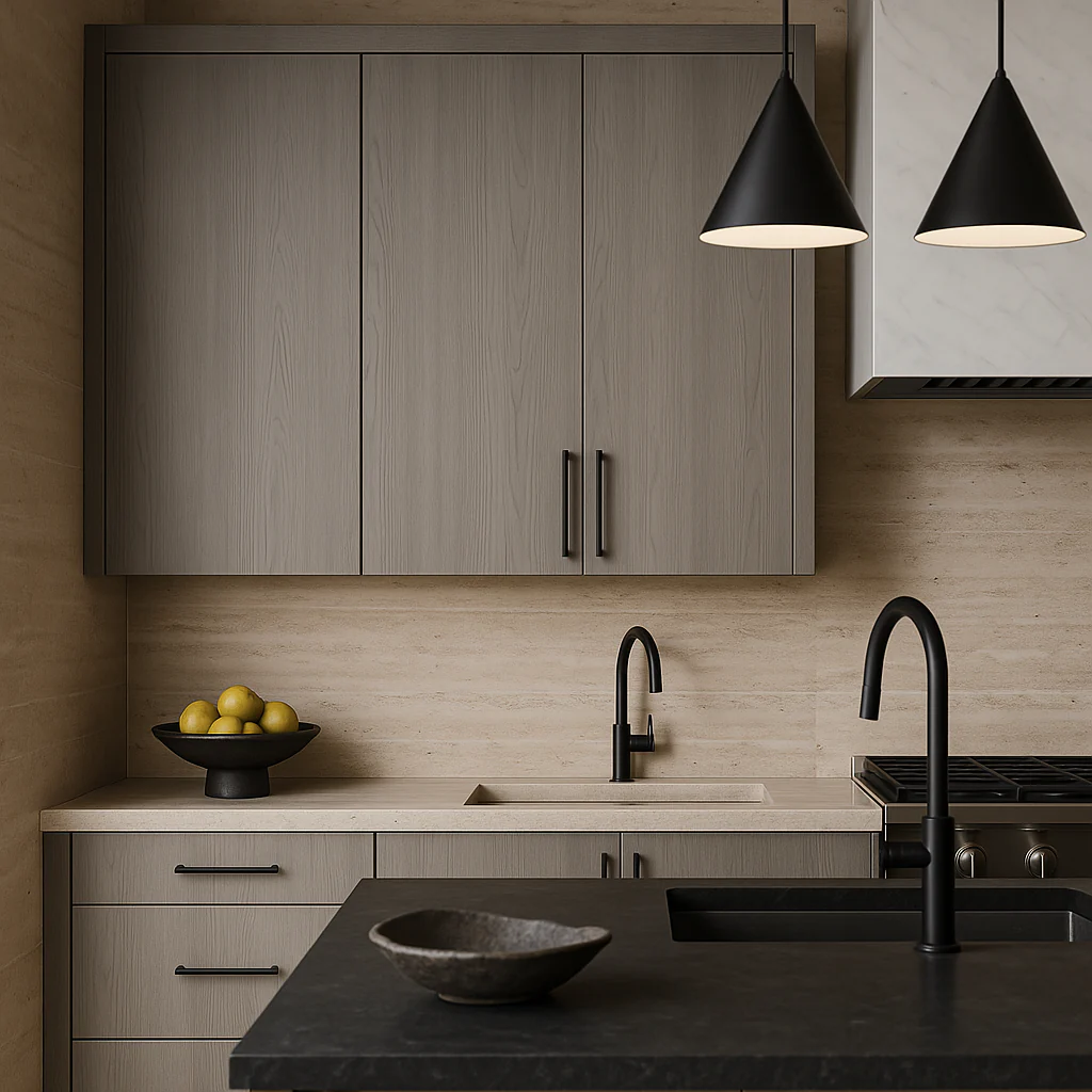 Cambridge Grey Nordic Wall Kitchen Cabinet - Quick Assemble, Modern Style - Image 3