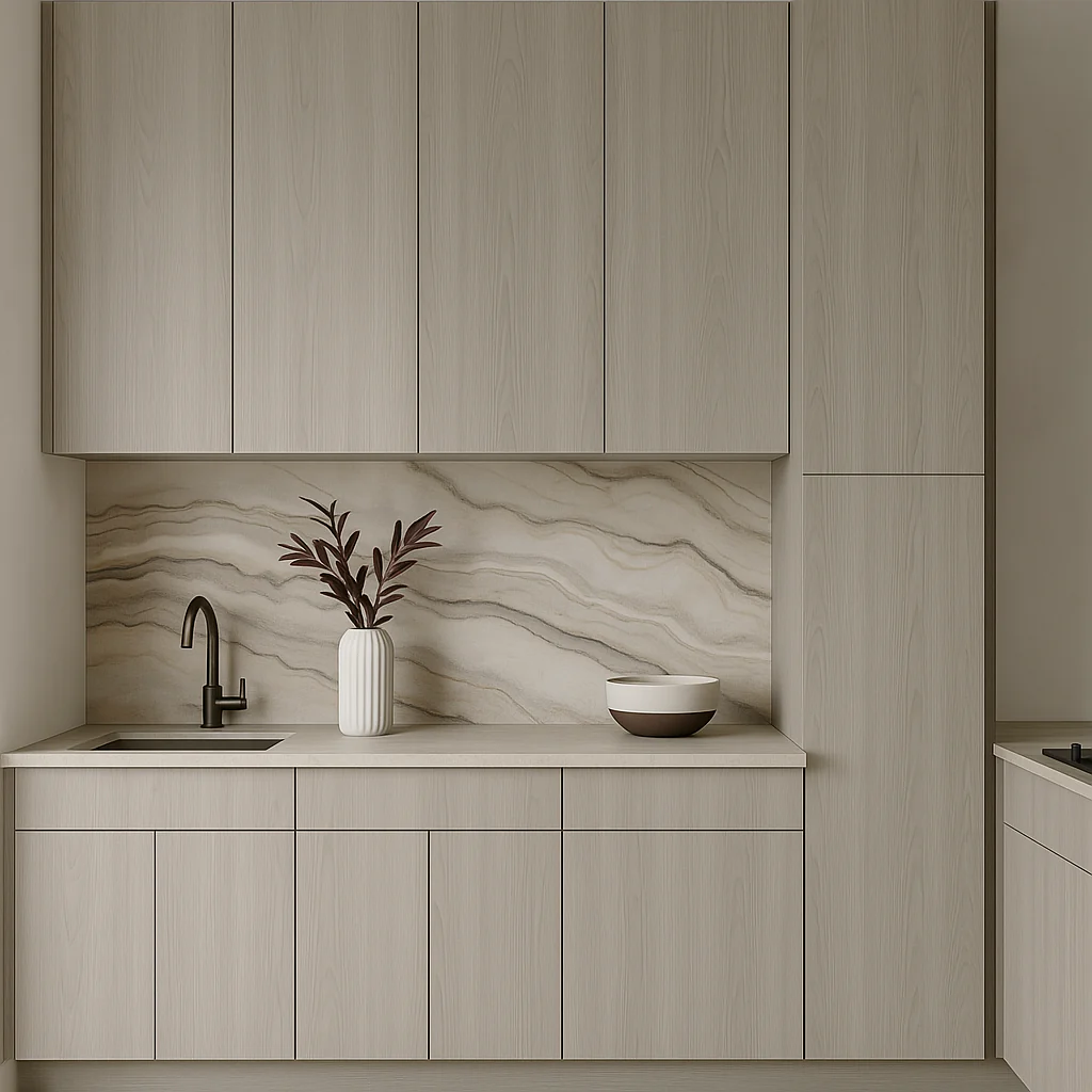 Cambridge Grey Nordic Wall Kitchen Cabinet - Quick Assemble, Modern Style - Image 4