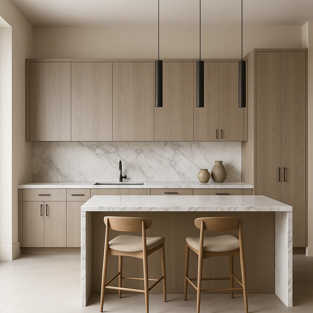 Cambridge Grey Nordic Wall Kitchen Cabinet - Quick Assemble, Modern Style - Image 3