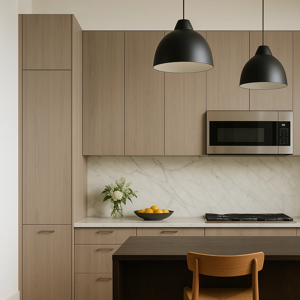 Cambridge Grey Nordic Wall Kitchen Cabinet - Quick Assemble, Modern Style - Image 4