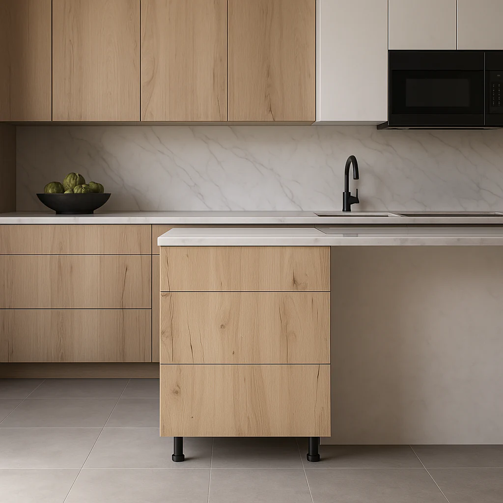 Cambridge Radiance Ready-to-Assemble Light Oak Kitchen Cabinet, 30 in. - Image 3