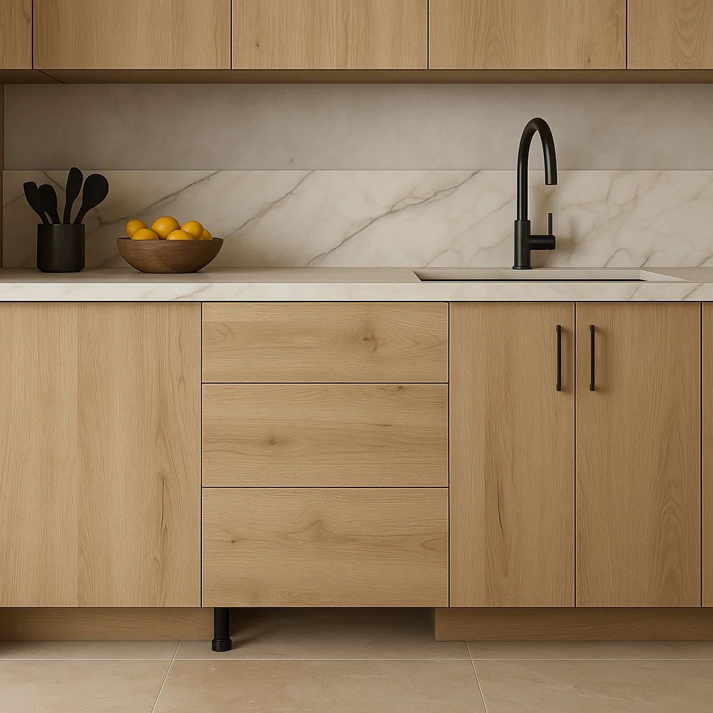 Cambridge Radiance Ready-to-Assemble Light Oak Kitchen Cabinet, 30 in. - Image 2