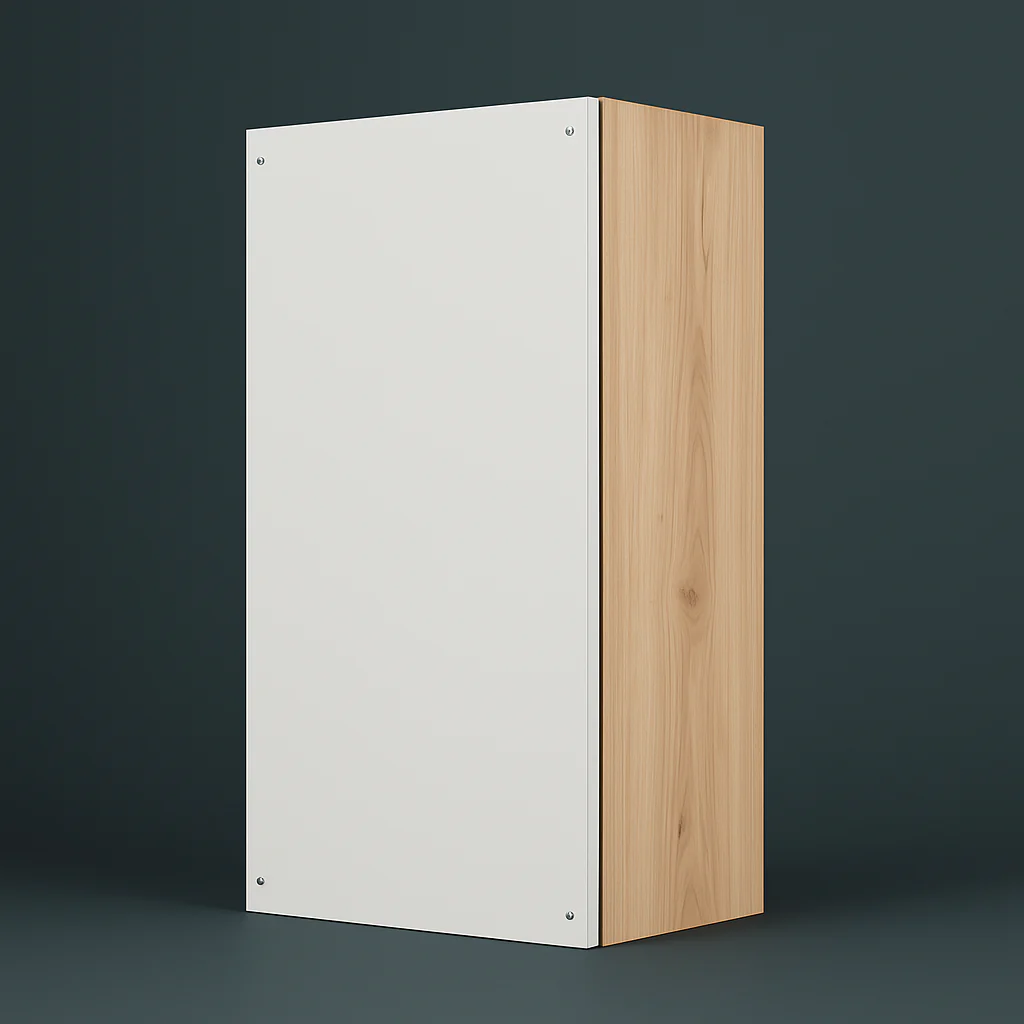Cambridge Radiance Ready-to-Assemble Slab Wall Kitchen Cabinet, Light Oak, 18x12x30 in.