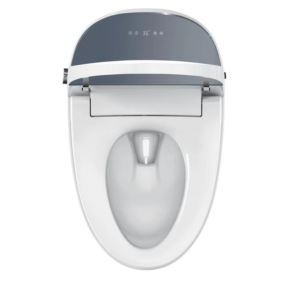 CANEST Elongated Electric Bidet Toilet with Auto Features - Dual Flush - Image 4