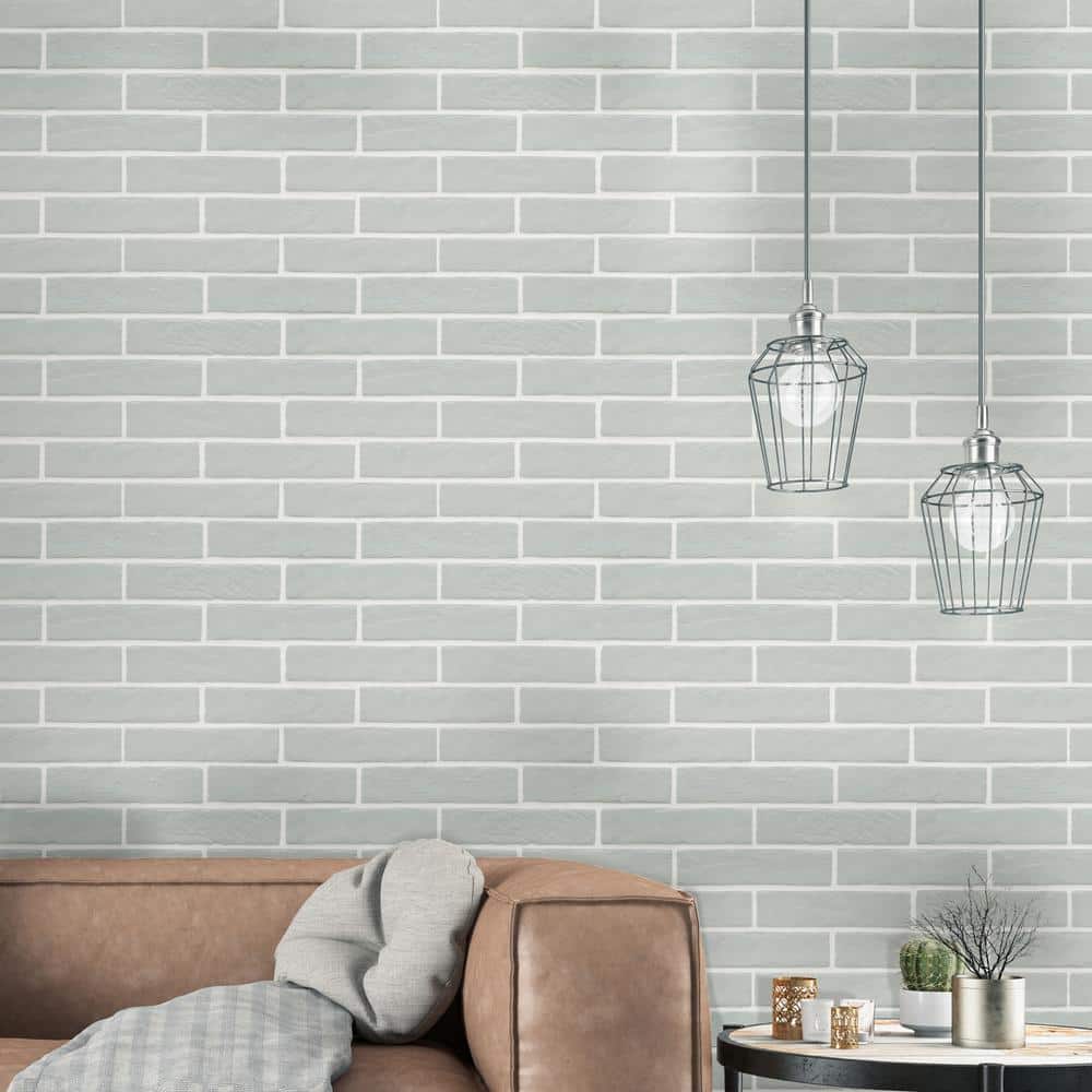 Capella Fog Brick 2 in. x 10 in. Matte Porcelain Floor and Wall Tile (5.15 sq. ft. / case) - Image 6