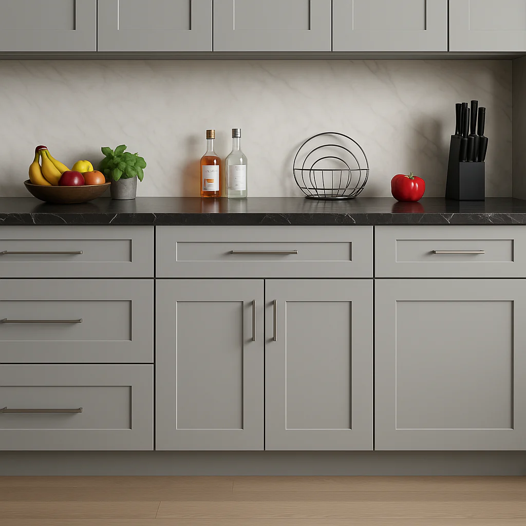 CASAINC 30" Dove Grey Kitchen Cabinet with Drawer - Durable Plywood Construction - Image 2