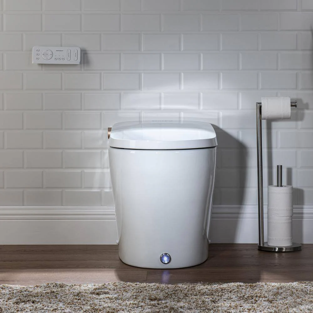 Casta Diva CD-Y070 Smart Tankless Bidet Toilet, Elongated, White, 1.28GPF - Image 3