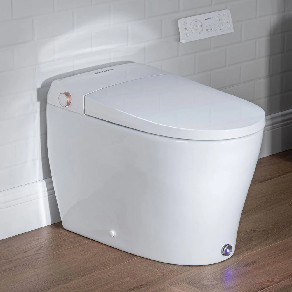 Casta Diva CD-Y070 Smart Tankless Bidet Toilet, Elongated, White, 1.28GPF - Image 6