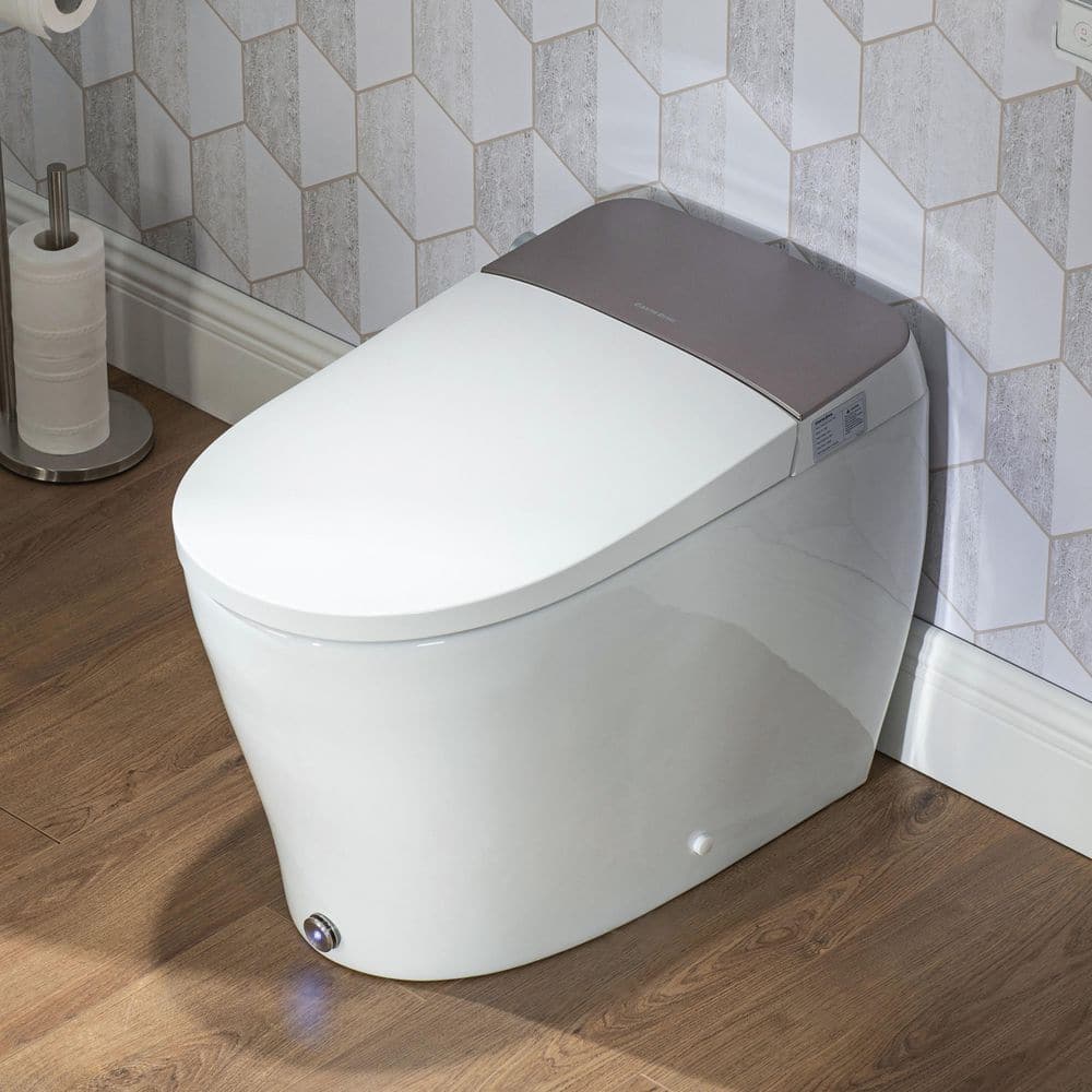 Casta Diva Elongated Electric Bidet Toilet with Auto Functions