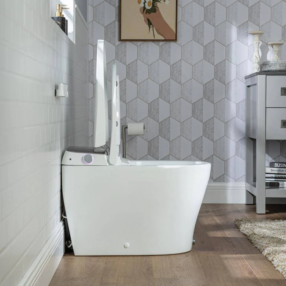 Casta Diva Elongated Electric Bidet Toilet with Auto Functions - Image 4