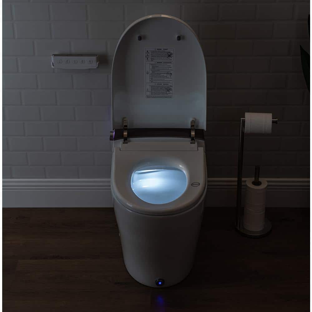 Casta Diva Elongated Electric Bidet Toilet with Auto Functions - Image 6