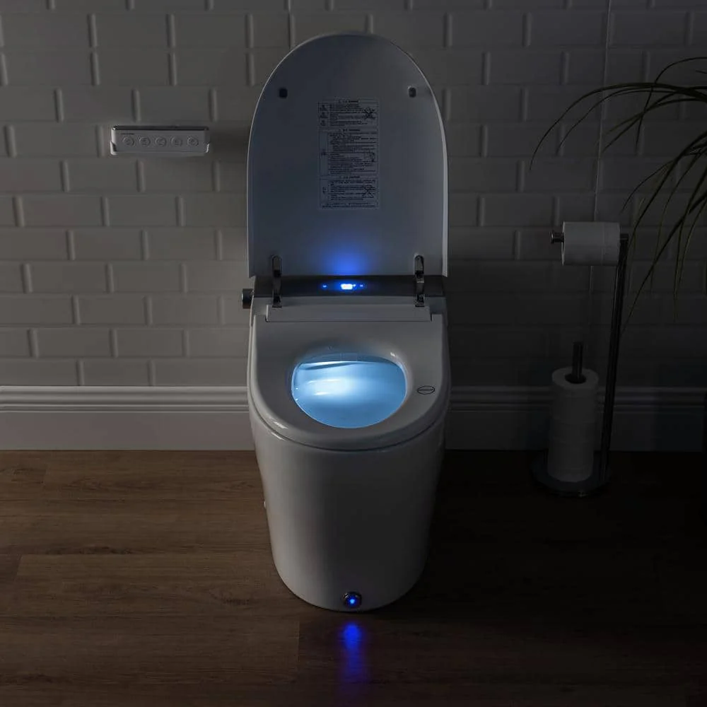 Casta Diva Elongated Electric Smart Bidet Toilet 1.06GPF with Heated Seat and Foot Sensor - Image 7