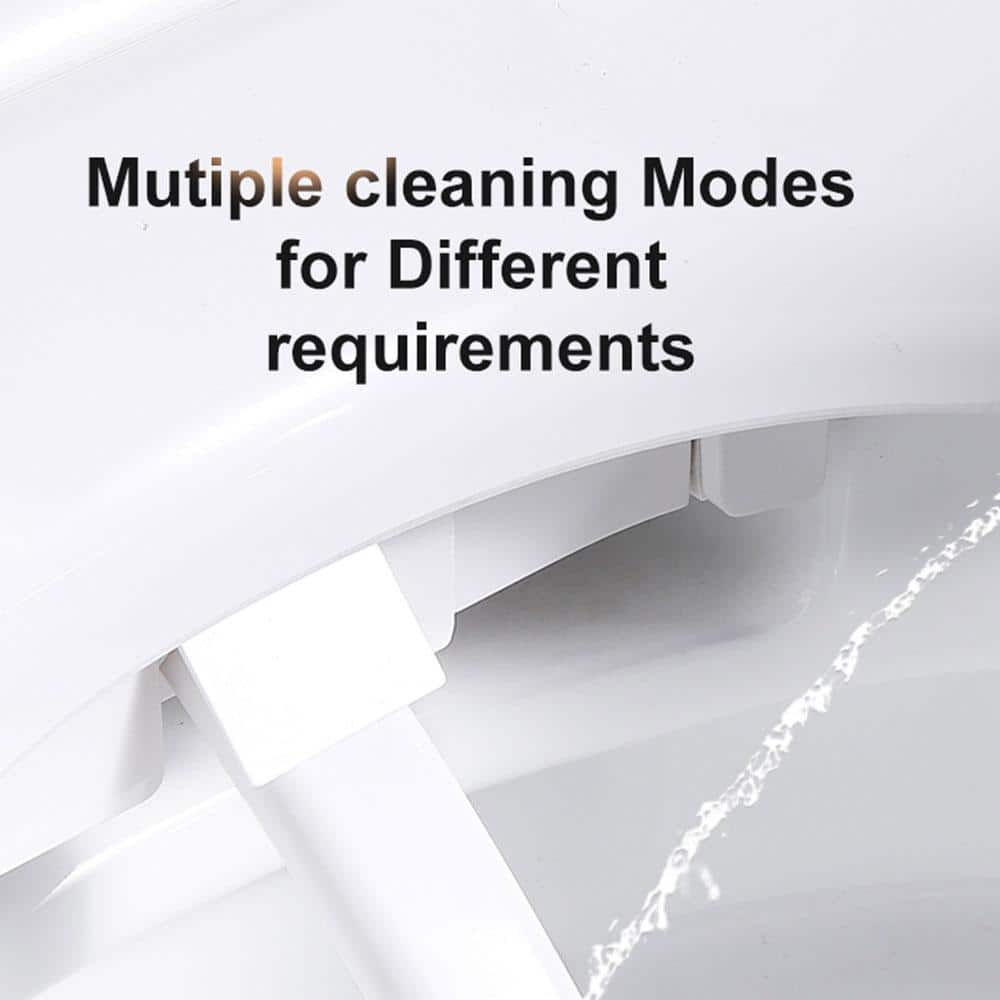 Elongated Smart Dual Flush Bidet Toilet with Heated Seat & Auto Functions in White - Image 10