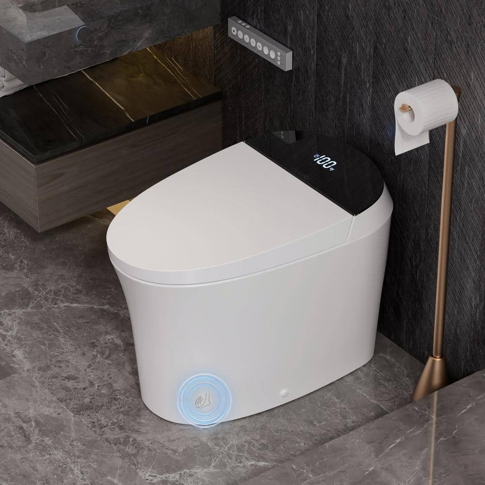 Casta Diva Smart Bidet Toilet with Auto Dual Flush & Night Light