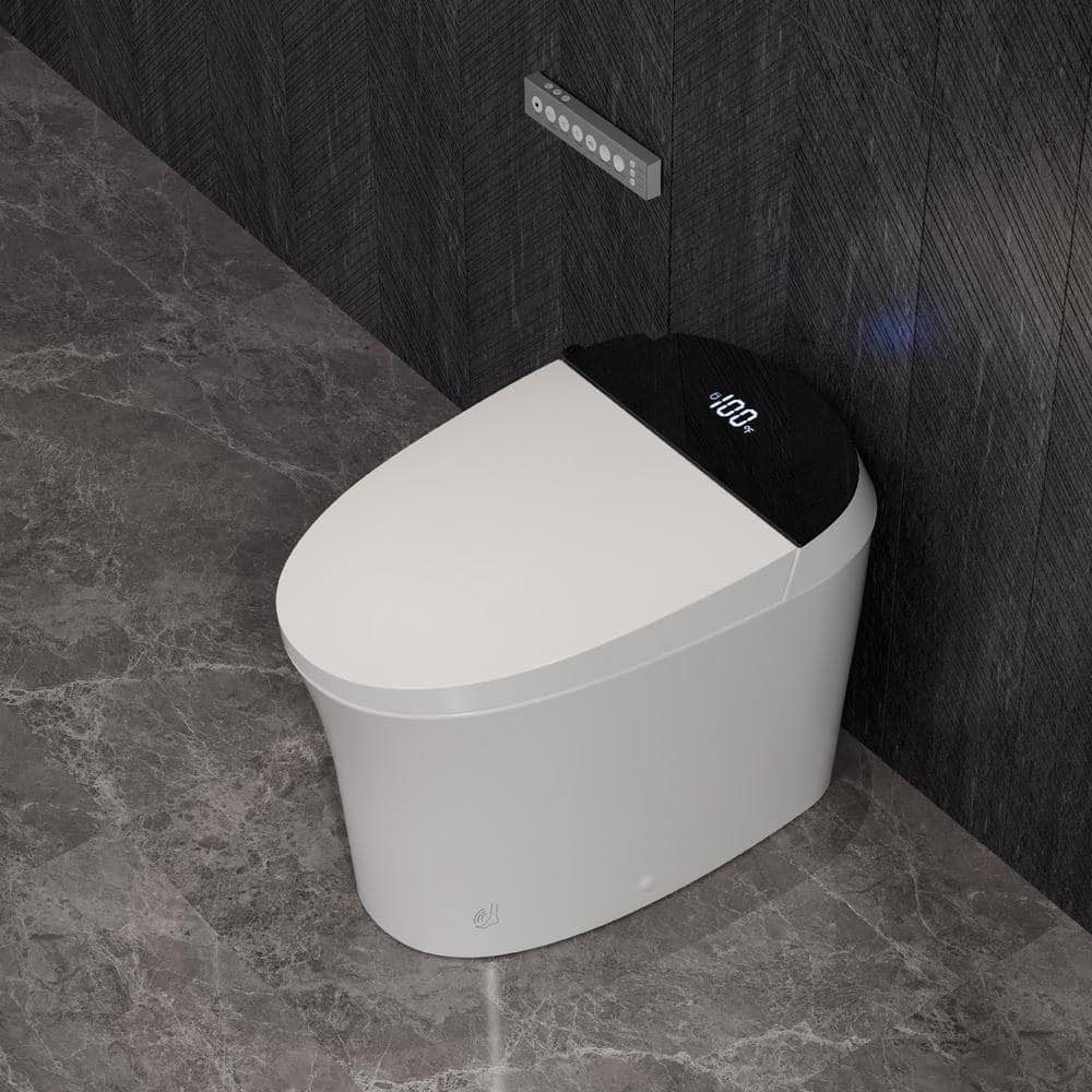 Casta Diva Smart Bidet Toilet with Auto Dual Flush & Night Light - Image 7