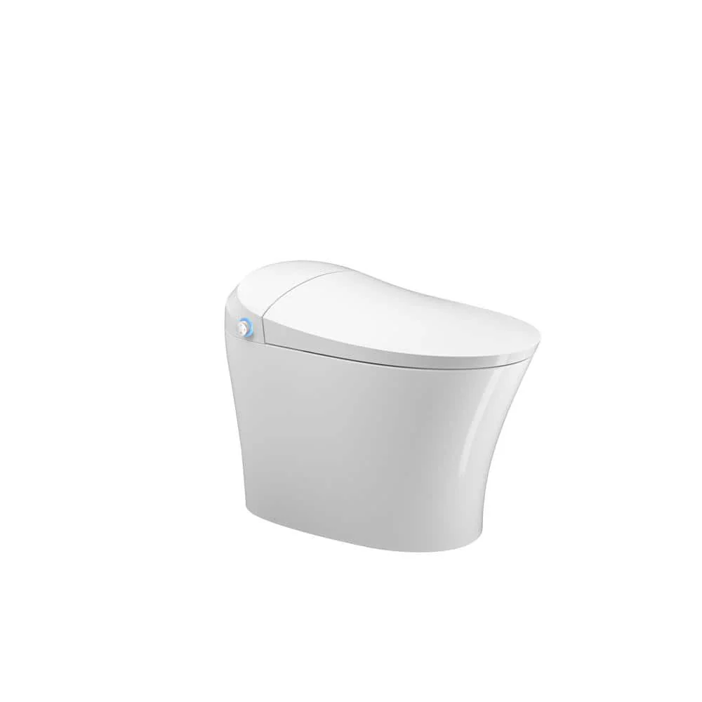 Castellousa New York Simple Plus Elongated Bidet Toilet with Adjustable Sprayer & Soft-Close - Image 4