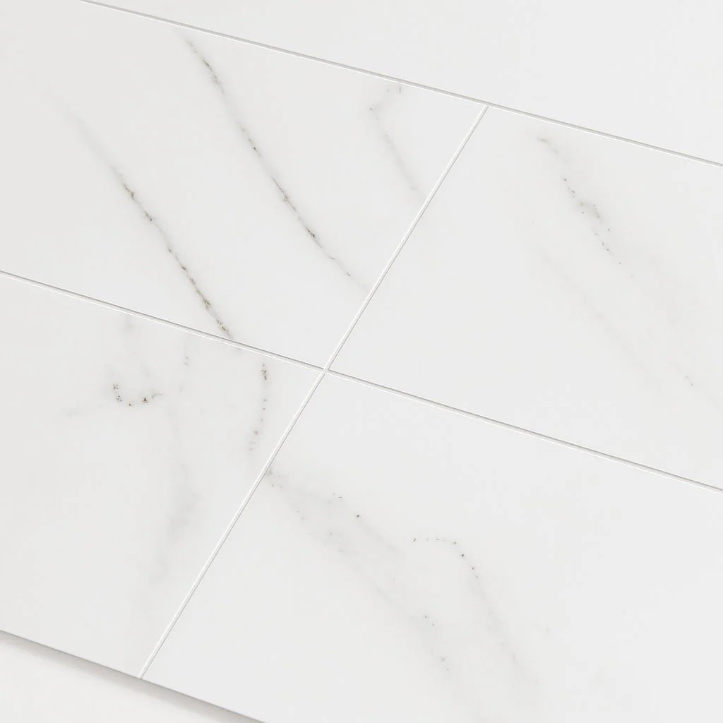 Castille Selah White Ceramic Tile - 15 x 30 Matte Finish
