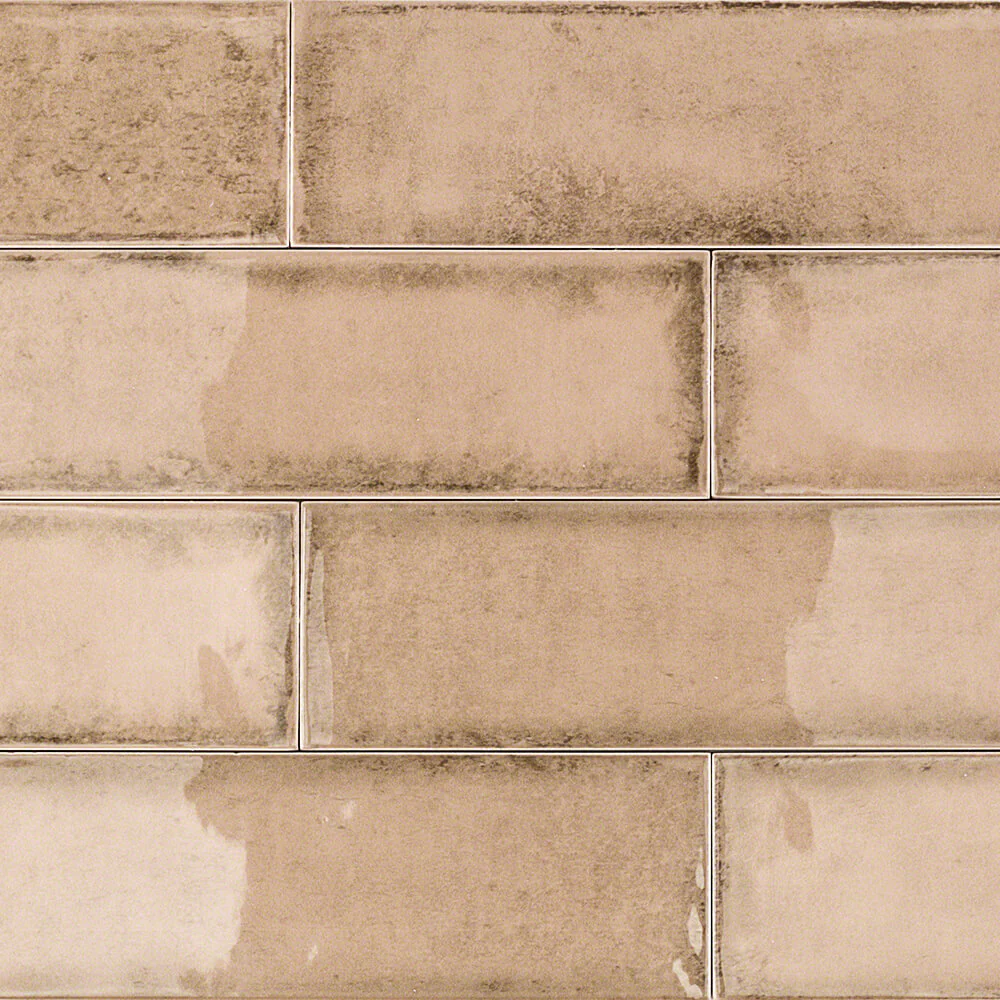 Castle Sandstorm Beige 3x12 Polished Ceramic Subway Wall Tile - Image 9