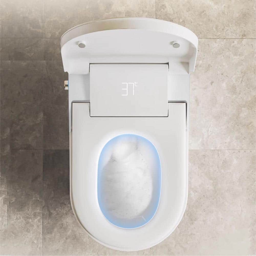 CATALINA 1.28GPF Smart Bidet Toilet with Heated Seat and LED Display - Image 3