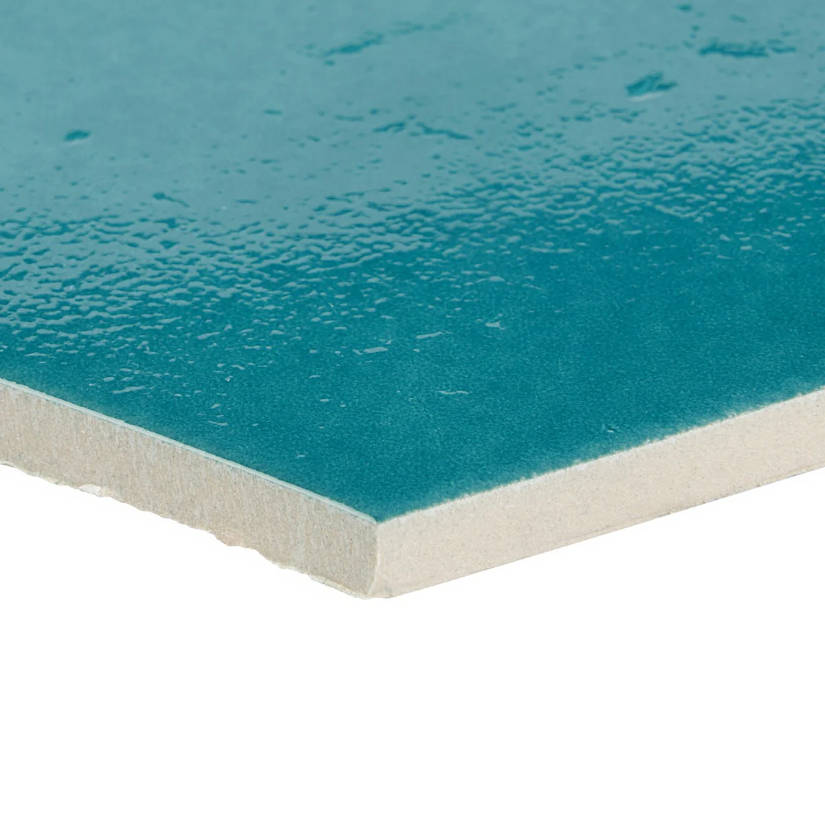 Cavallo Fiji Blue 7" Hexagon Glossy Porcelain Tile - Image 8