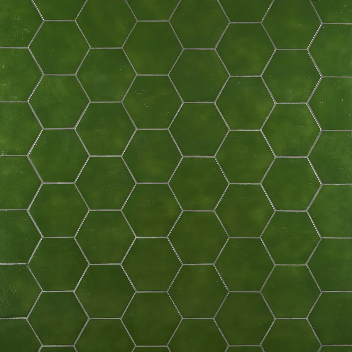 Cavallo Monaco Green 7" Hexagon Glossy Porcelain Tile - Lux Tile - Image 7