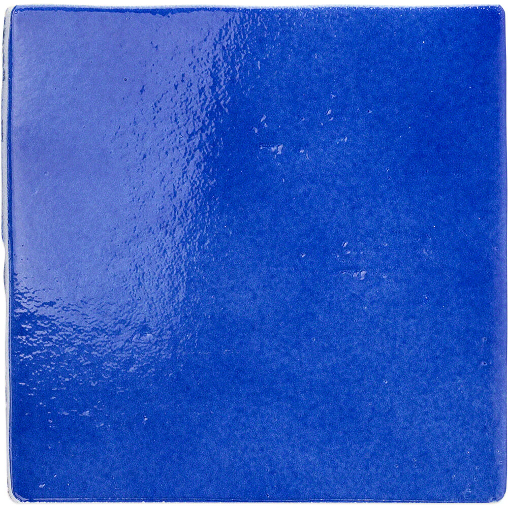 Cavallo Poseidon Blue 7x7 Glossy Porcelain Tile - Lux Tile - Image 3