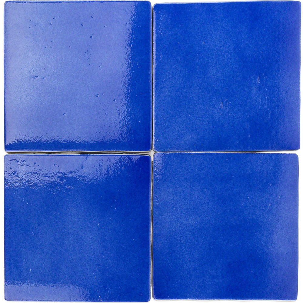 Cavallo Poseidon Blue 7x7 Glossy Porcelain Tile - Lux Tile - Image 7
