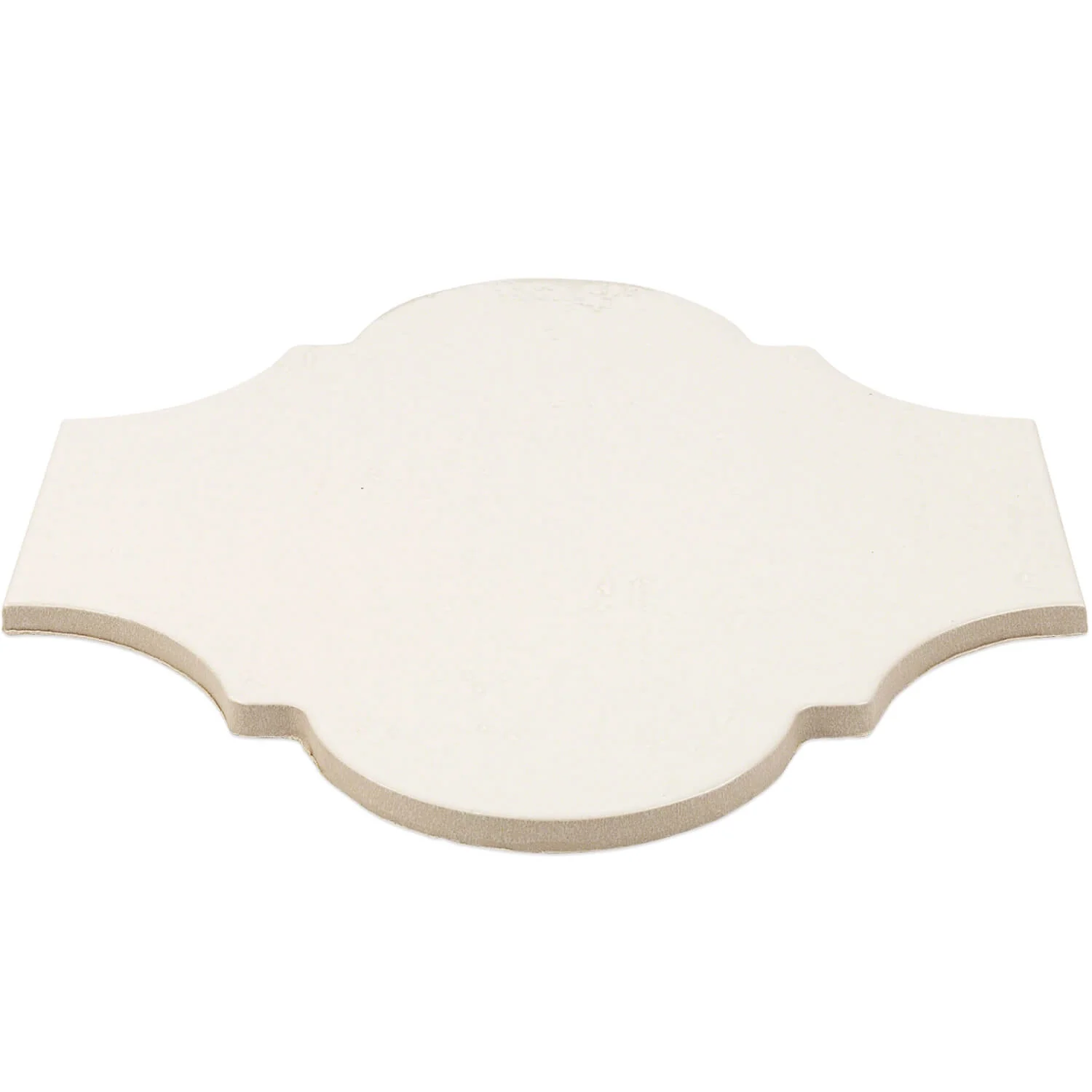 Cavallo Swiss Coffee Beige 8x10 Arabesque Glossy Porcelain Tile - Image 8