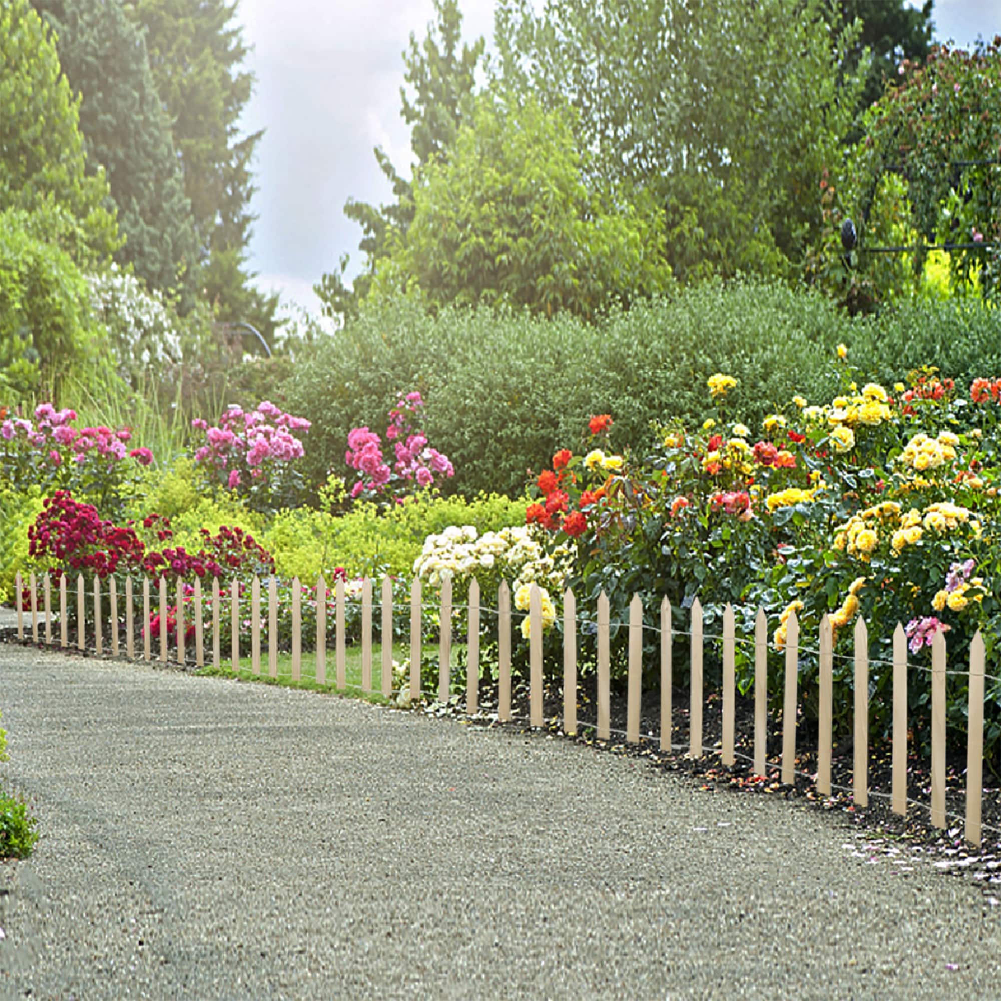 Cedar Brown Woven Wire Rolled Fencing - 15ft x 2ft - Image 5