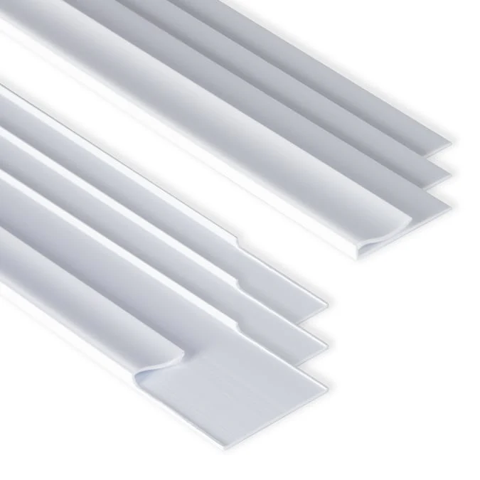 Ceilume EZ-ON Grid Covers 36-pack 24-in 53-sq ft PVC White Cover Kit