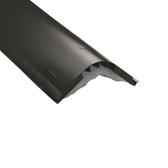CertainTeed Roofing 12 in. x 4 ft. Filtered Ridge Vent, Black