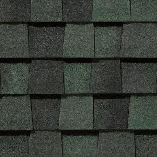 CertainTeed Roofing Landmark PRO AR Algae-Resistant Shingles (Metric) — Hunter Green, 38-3/4 in x 13-1/4 in