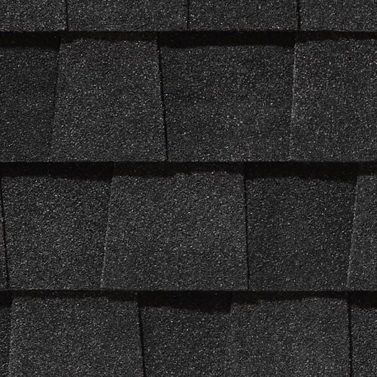 CertainTeed Roofing Landmark PRO Asphalt Shingles – Max Def Charcoal Black, 38-3/4 in x 13-1/4 in, 5-5/8 in Exposure