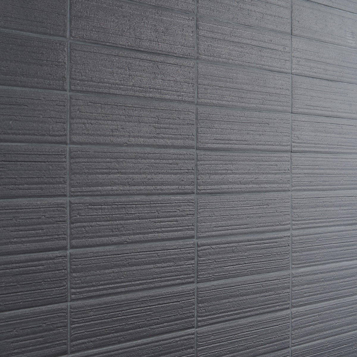 Charlotte Moon Gray 3x10 Textured Matte Ceramic Subway Tile - Image 3