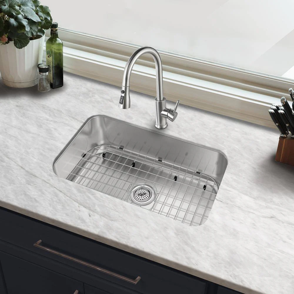 CHESHIRE 27.4 in. Stainless Steel Bottom Grid for Kitchen Sinks - Image 4