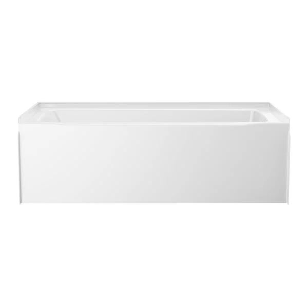 Classic 500 60 in. x 32 in. Soaking Bathtub with Right Drain in High Gloss White - Image 4