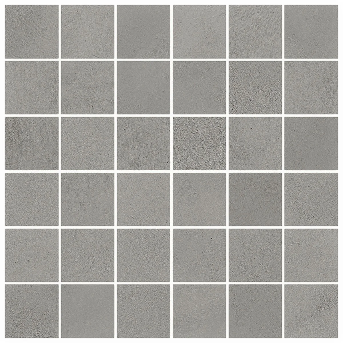 Clay Awake Gray 2x2 Matte Porcelain Mosaic Tile - Lux Tile - Image 5
