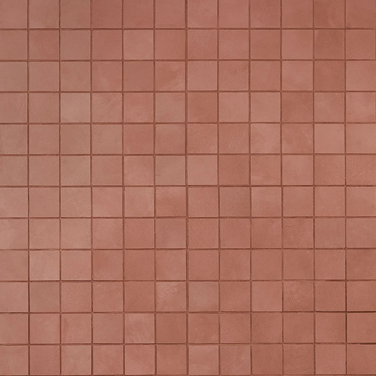 Clay Grace Red 2x2 Matte Porcelain Mosaic Tile - Image 2