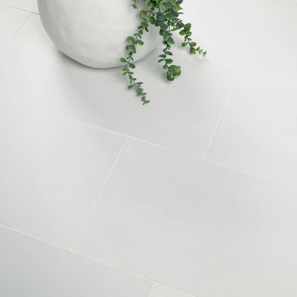 Cliff White 12 in. x 24 in. Matte Porcelain Floor and Wall Tile (14 sq. ft./Case) - Image 5