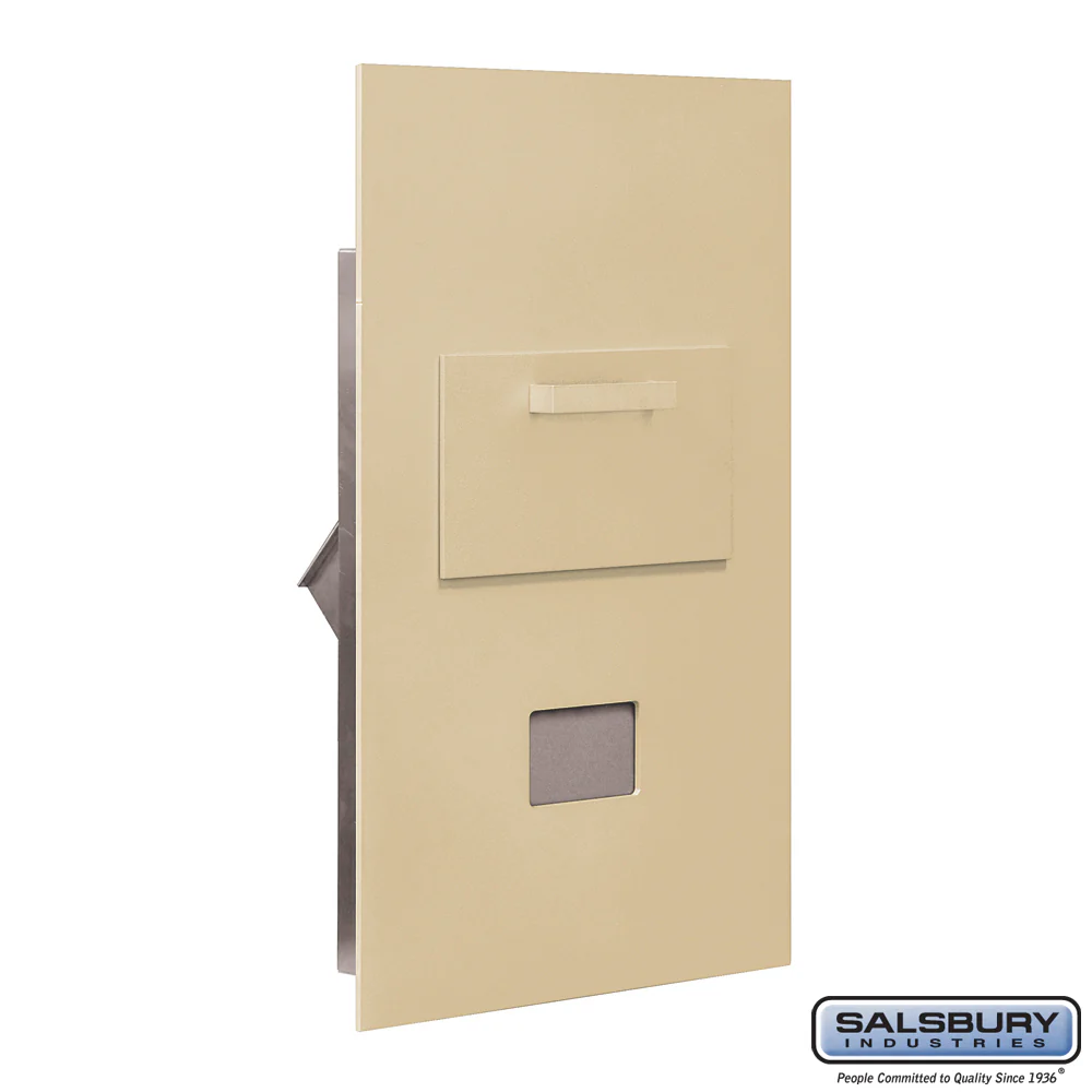 Collection Unit for 6 Door High 4B+ Mailbox Units - Rear Loading - USPS Access