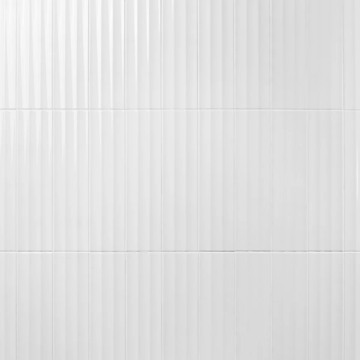 Colorplay Fluted White 4.5x18 3D Crackled Glossy Ceramic Tile - Image 7
