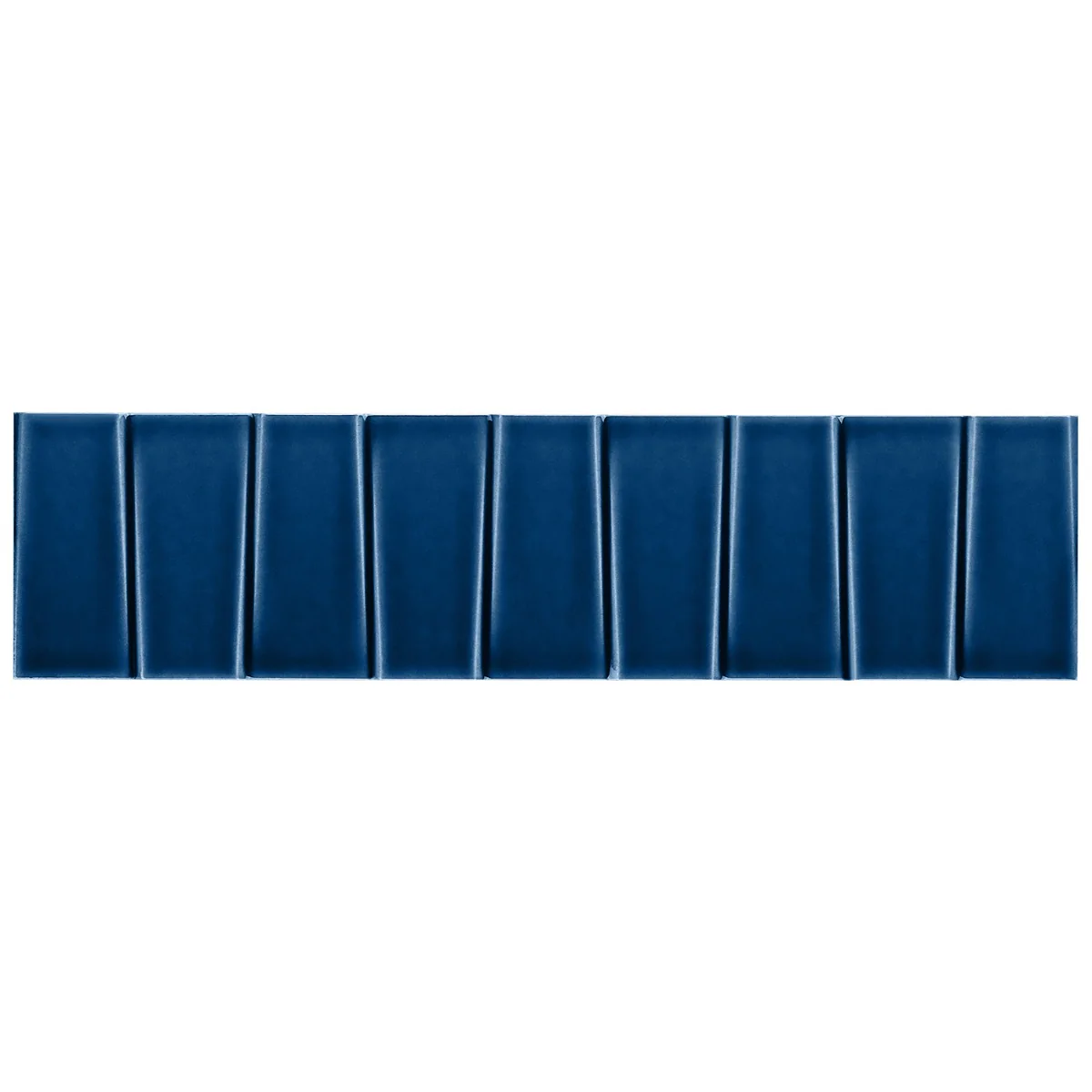 Colorplay Steps Nautical Blue 4.5x18 Crackled Glossy Ceramic Tile - Image 5
