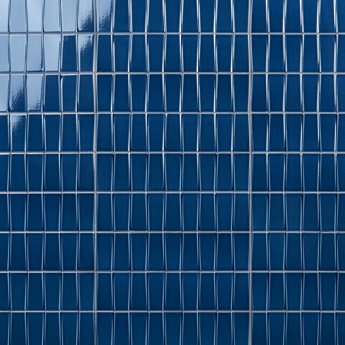Colorplay Steps Nautical Blue 4.5x18 Crackled Glossy Ceramic Tile - Image 9