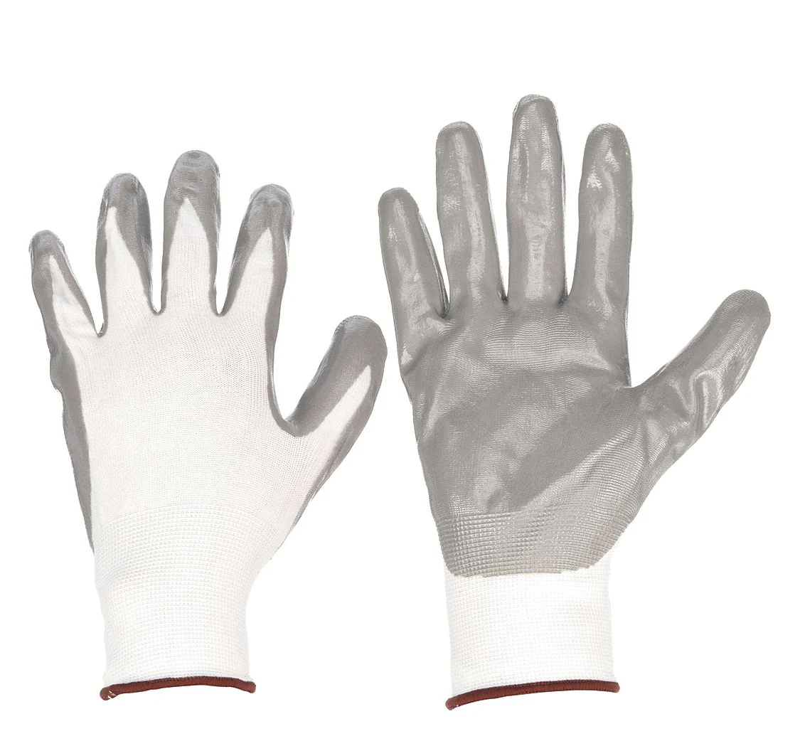 CONDOR Nitrile Coated Gloves 2XL - Smooth Palm Grit, High Abrasion Resistance